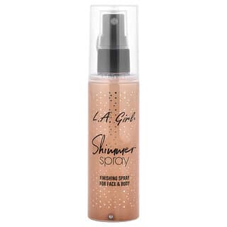 L.A. Girl, Shimmer Spray, Rose Gold, For Face & Body, 2.7 fl oz (80 ml)
