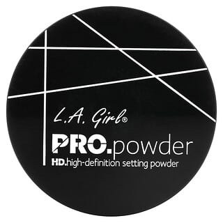 L.A. Girl, プロHDセッティングパウダー、トランスルーセント(5 g)