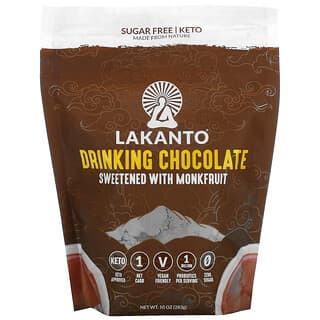 Lakanto, Trinkschokolade gesüßt mit Mönchsfrucht, 283 g (10 oz.)