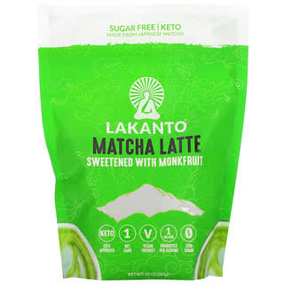 Lakanto, Matcha Latte, Sucré au fruit du moine, 283 g