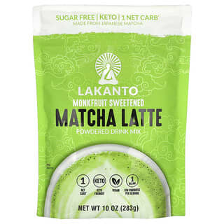 Lakanto, Matcha Latte, frutto del monaco dolcificato, 283 g