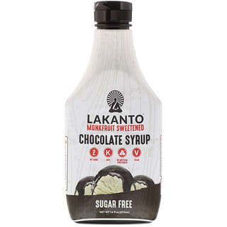 Lakanto, 罗汉果增甜巧克力糖浆，16 液量盎司（473 毫升）