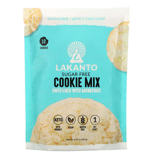 Lakanto, Mélange à biscuits, Sans sucre, 192 g