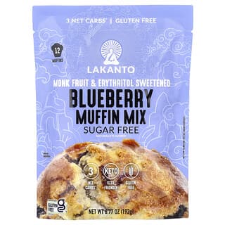 Lakanto, Blueberry Muffin Mix, Sugar Free, 6.77 oz (192 g)