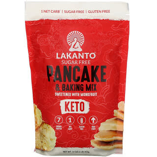 Lakanto, 팬케이크 및 베이킹 믹스, 454g(1lb)