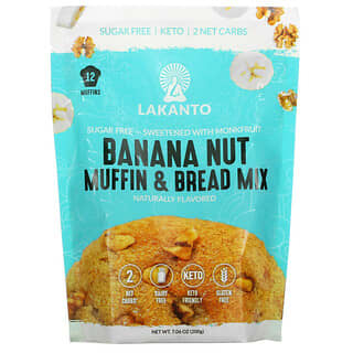 Lakanto, Banana Nut Muffin & Bread Mix, 7.06 oz (200 g)