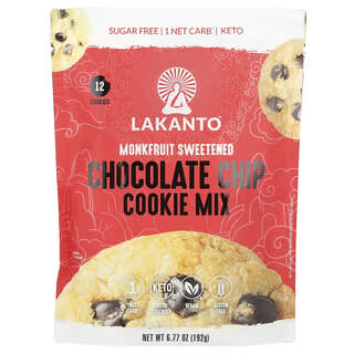 Lakanto, Chocolate Chip Cookie Mix, 6.77 oz (192 g)
