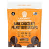 Dark Chocolate Peanut Butter Cups, 6 Cups, 3.17 oz (90 g)