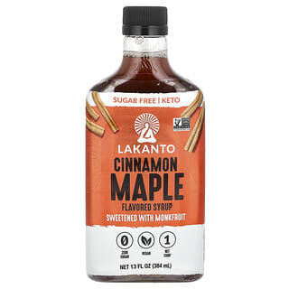 Lakanto, Xarope com Sabor de Maple Syrup e Canela, 384 ml (13 oz)