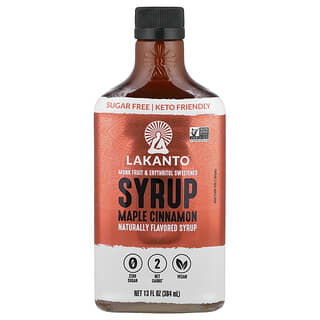 Lakanto, 시나몬 메이플 맛 시럽, 384ml(13oz)