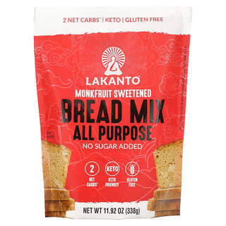 Lakanto, Bread Mix, All Purpose, 11.92 oz (338 g)