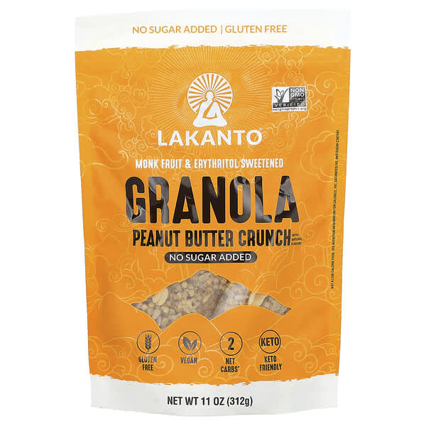 Lakanto, Granola, Peanut Butter Crunch , 11 oz (312 g)