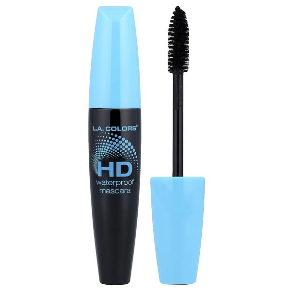 L.A. Colors, HD Waterproof Mascara, CBMS314 Very Black, 0.43 fl oz (13 ml)