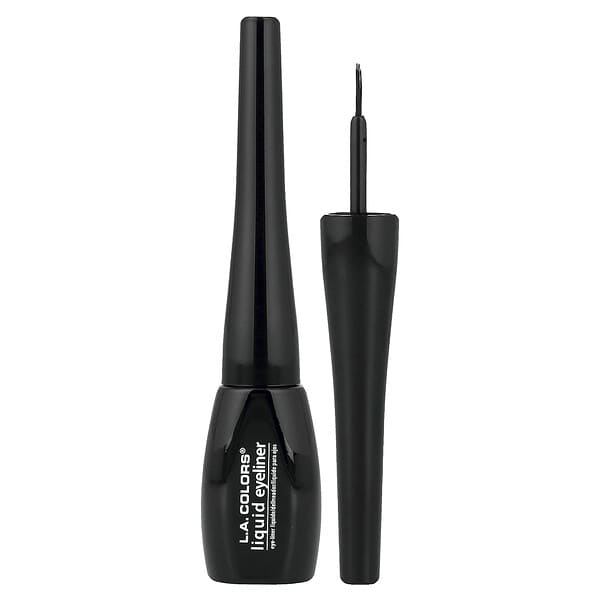L.A. Colors, 리퀴드 아이라이너, Cble326 블랙, 6.5ml(0.22fl oz)