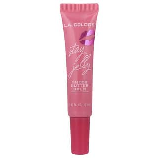 L.A. Colors, Stay Jelly, Sheer Butter Balm, CLG461 Smiles, 0.41 fl oz (12 ml)