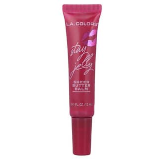 L.A. Colors, Stay Jelly, Sheer Butter Balm, CLG464 Sweet Note, 0.14 fl oz (12 ml)