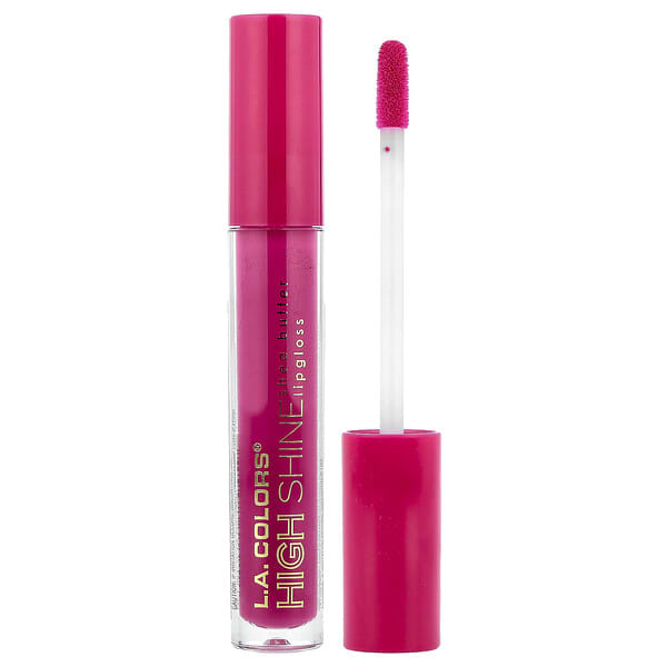 L.A. Colors, High Shine, 시어버터 립글로스, CLG945 Irresistable, 4g(0.14oz)