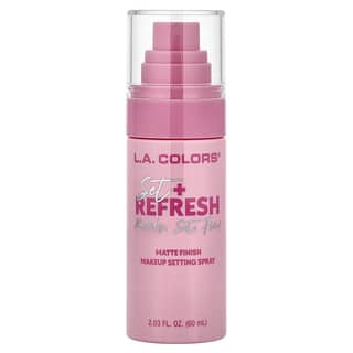 L.A. Colors, Set + Refresh, Makeup Setting Spray, CSS338 Matte, 2.03 fl oz (60 ml)