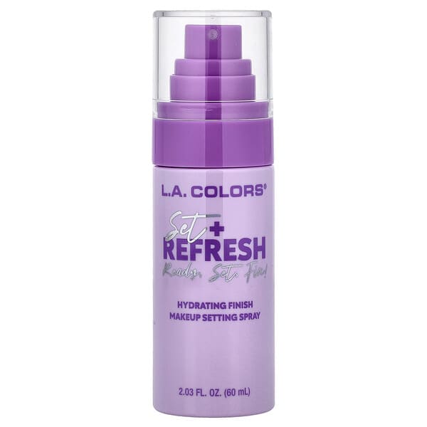 L.A. Colors, Set + Refresh, Makeup Setting Spray, CSS339 Hydrating, 2.03 fl oz (60 ml)