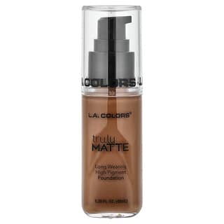 L.A. Colors, Fond de teint réellement mat, CLM363 Cappuccino, 40 ml