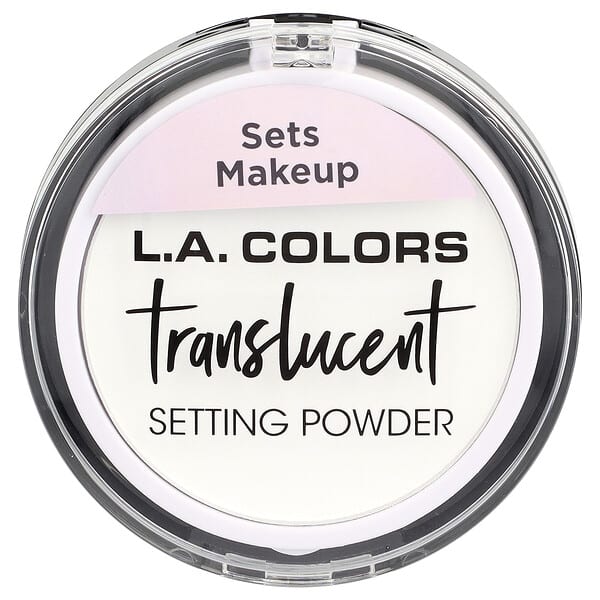 L.A. Colors, 세팅 파우더, CSP370 반투명, 7g(0.25oz)