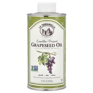 La Tourangelle, Expeller-Pressed Grapeseed Oil, expellergepresstes Traubenkernöl, 500 ml (16,9 fl. oz.)