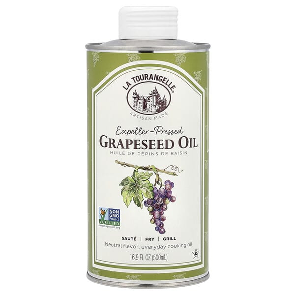 La Tourangelle, Expeller-Pressed Grapeseed Oil, 16.9 fl oz (500 ml)