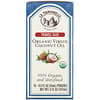 100% Organic and Unrefined, Organic Virgin Coconut Oil, Travel Size, 10 Pouches, 0.5 fl oz (15 ml) Each