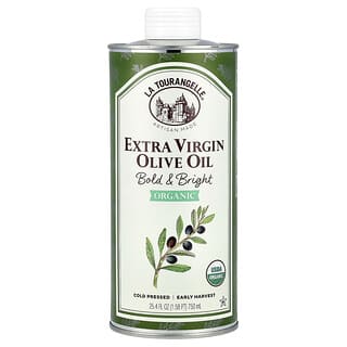 La Tourangelle, Aceite de oliva extra virgen orgánico, Intenso y picante, 750 ml (25,4 oz. líq.)