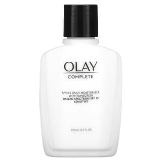 Olay, Complete, UV365 Daily Moisturizer with Sunscreen, SPF 15, Sensitive, 4 fl oz (118 ml)