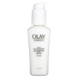 Olay, Complete, Hydratant de jour UV365, SPF 30, Peau sensible, 75 ml