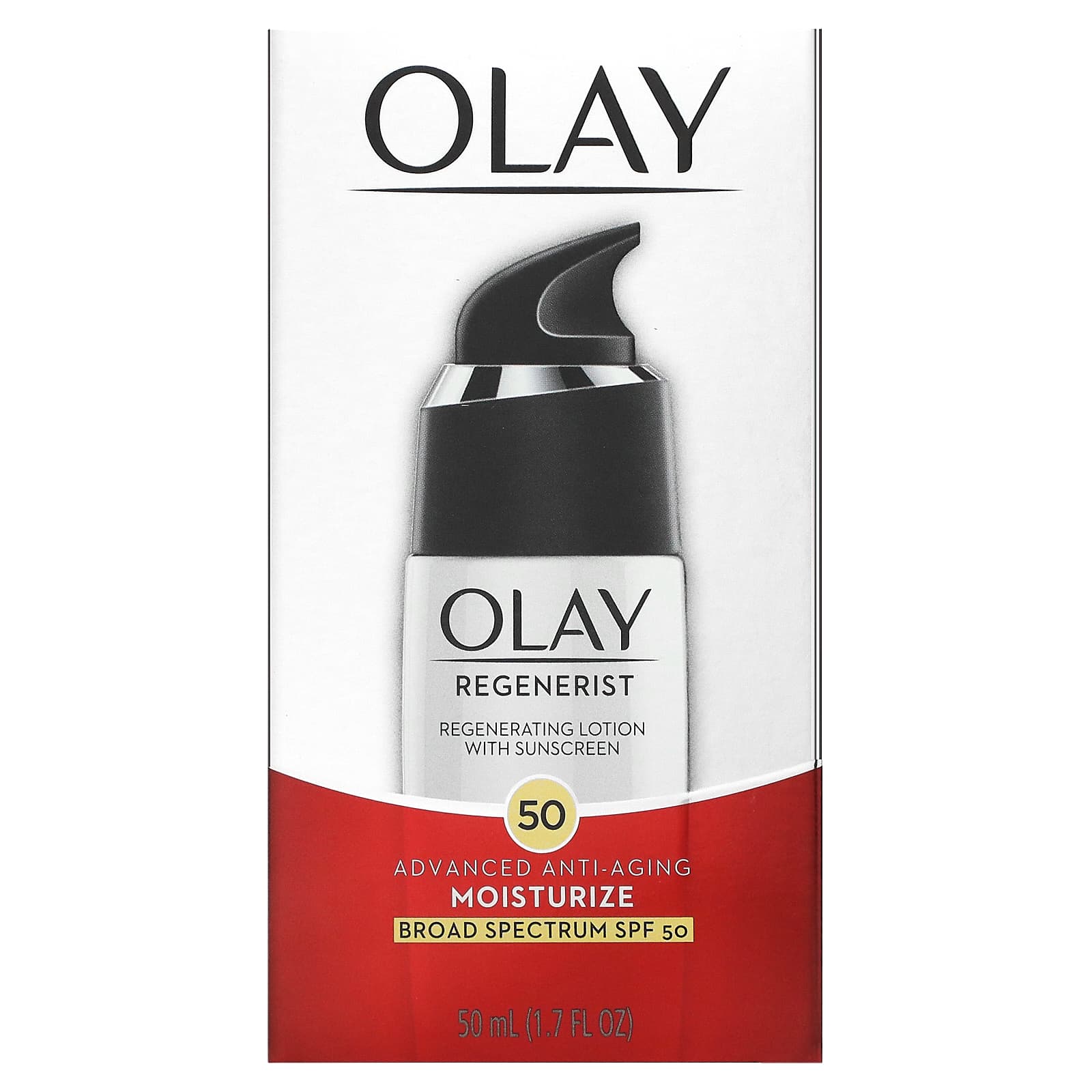 olay regenerist with spf 50