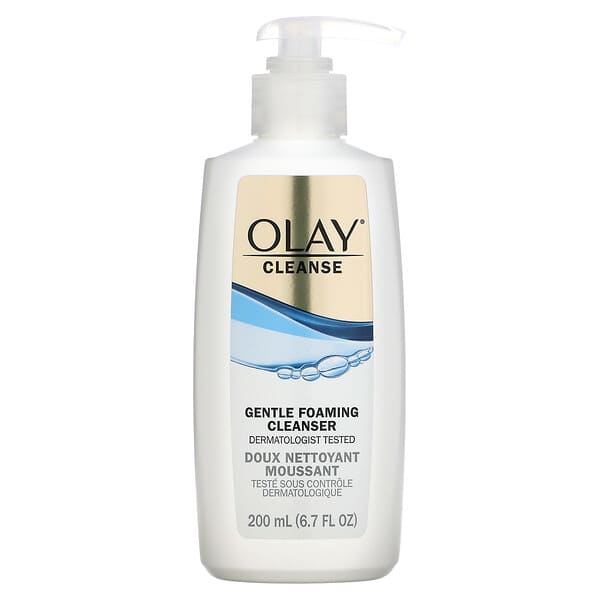 Olay, 清潔 - 溫和泡沫洗面乳，6.7 液量盎司（200 毫升）
