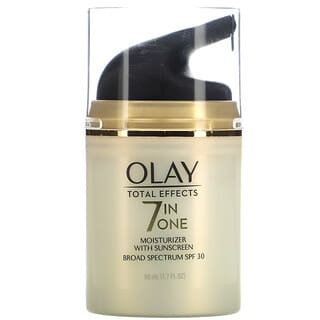 Olay, Total Effects, Crème hydratante 7-en-un avec écran solaire, FPS 30, 50 ml