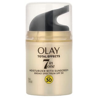 Olay, Total Impacts, 7-in-One Moisturizer with Sunscreen, 7-in-One-Feuchtigkeitspflege mit Sonnenschutz, LSF 30, 50 ml (1,7 fl. oz.)