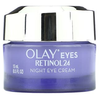 Olay, Ojos, Retinol24, Crema de noche para el contorno de los ojos, 15 ml (0,5 oz. Líq.)