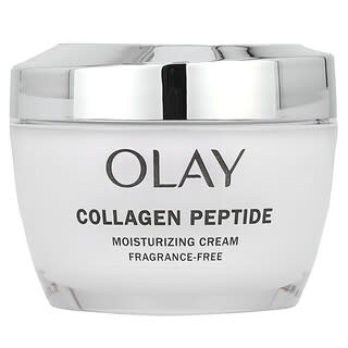 Olay, Collagen Peptide, Moisturizing Cream, Fragrance Free, 1.7 oz (48 g)