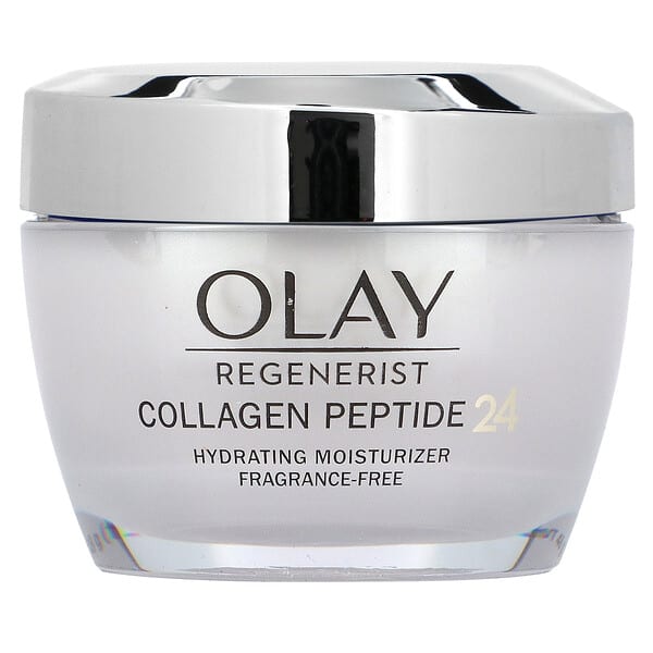 Olay, Regenerist, Collagen Peptide 24, Hydrating Moisturizer, Fragrance-Free, 1.7 oz (48 g)