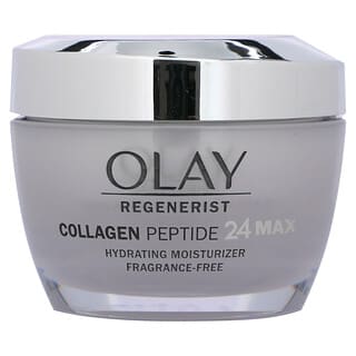 Olay, Regenerist, Crème hydratante au peptide de collagène 24, Sans parfum, 48 g