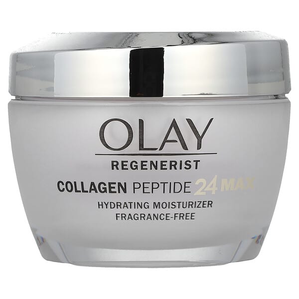 Olay, Regenerist，膠原蛋白肽 24 補水保溼，無香，1.7 盎司（48 克）