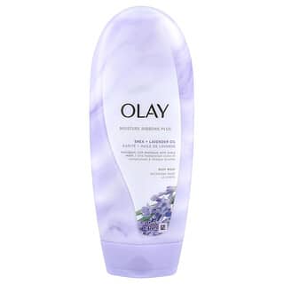 Olay, Moisture Ribbons Plus, Jabón líquido de humectación intensa para el cuerpo, Karité y aceite de lavanda, 532 ml (18 oz. líq.)