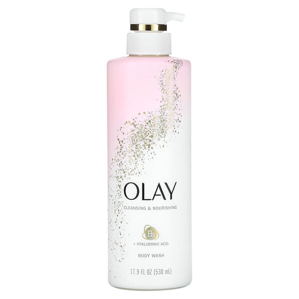 Olay, Cleansing & Nourishing Body Wash, 17.9 fl oz (530 ml)