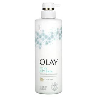 Olay, Instant Relief Body Wash, Itchy Dry Skin, 17.9 fl oz (530 ml)