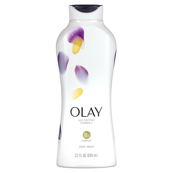 Olay, 逆齡維生素 E 沐浴露，22 液量盎司（650 毫升）