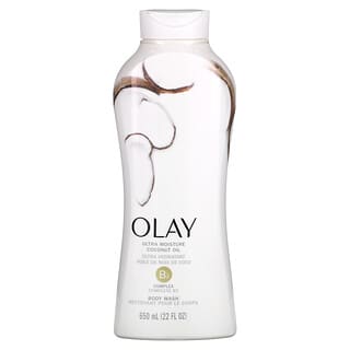 Olay, Ultra Moisture Body Wash, Coconut Oil, 22 fl oz (650 ml)