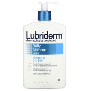 Lubriderm, 日常保濕乳，16 液量盎司（473 毫升）