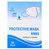 Mascarilla facial protectora KN95 descartable, Paquete de 30 unidades