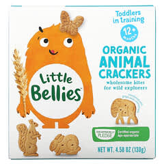 Little Bellies, Bio-Cracker in Tierform, ab 12 Monaten, 130 g (4,58 oz.)