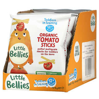 Little Bellies, Organic Tomato Sticks, 12+ Months, 6 Packs, 0.42 oz.(12 g) Each