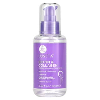 Luseta Beauty, 生物維生素 + 膠原強韌護髮油，3.38 液量盎司（100 毫升）